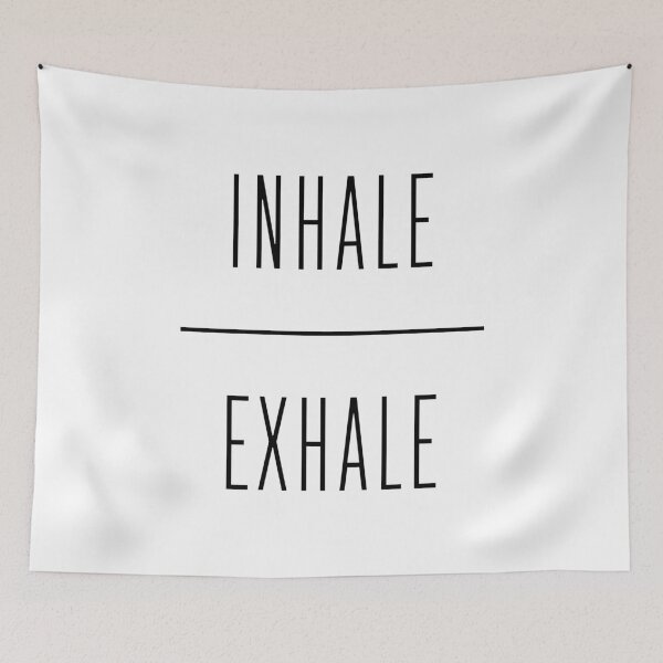 Item preview, Inhale | Exhale designed and sold by wisemagpie.