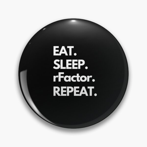 Item preview, Eat Sleep rFactor Repeat designed and sold by TheGreekGuy.