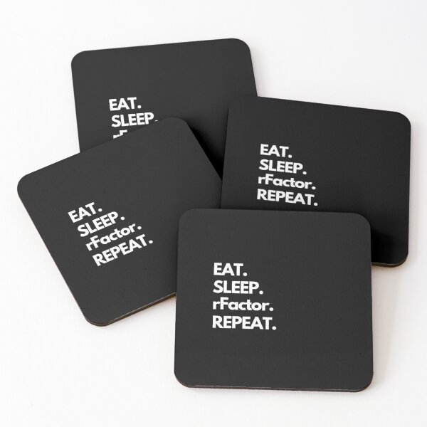 Item preview, Eat Sleep rFactor Repeat designed and sold by TheGreekGuy.