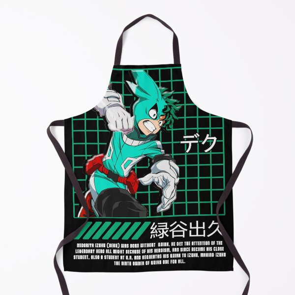 Deku III In Rectangle Hero Academia Apron