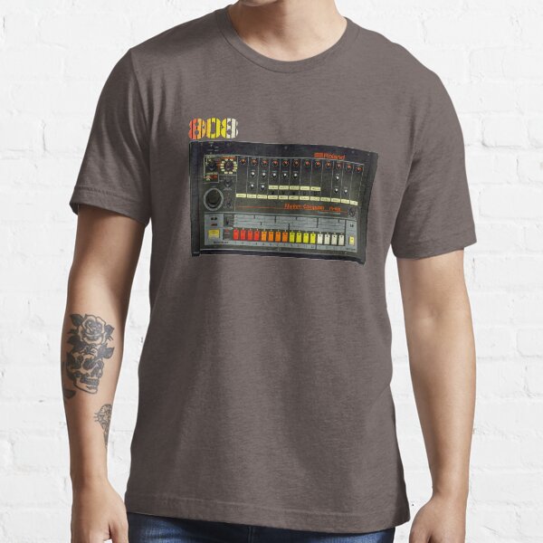 Roland 808 Acid Techno House Party Drum Machine Drum Synth Box Essential T-Shirt