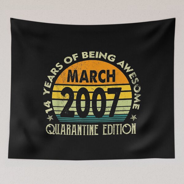 Item preview, 14th Birthday Decoration March 2007 Men Women 14Years Old designed and sold by SeanRichar.