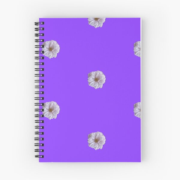 Item preview, Light Pink Flower Blossom (Purple Background) designed and sold by Sarah Girard.