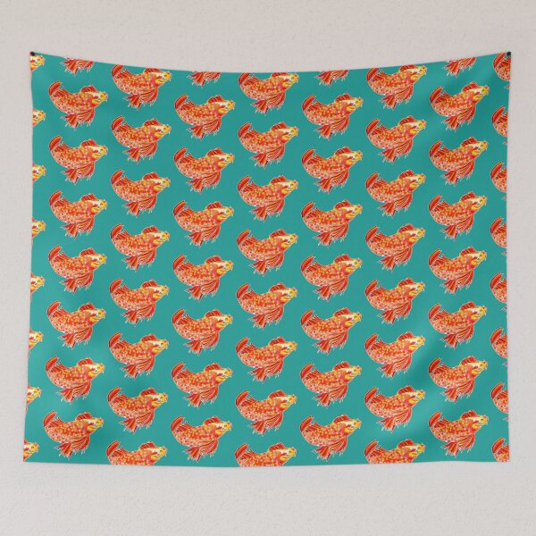 Item preview, Golden Koi Carp (original watercolour) designed and sold by irinagingercat.