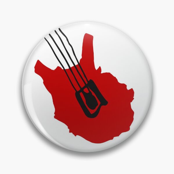 Item preview, Red Electric Bass Guitar designed and sold by JoBella-Designs.