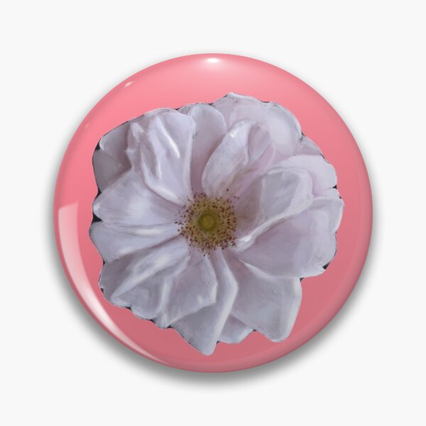 Item preview, Light Pink Flower Blossom (Salmon Background) designed and sold by Sarah Girard.