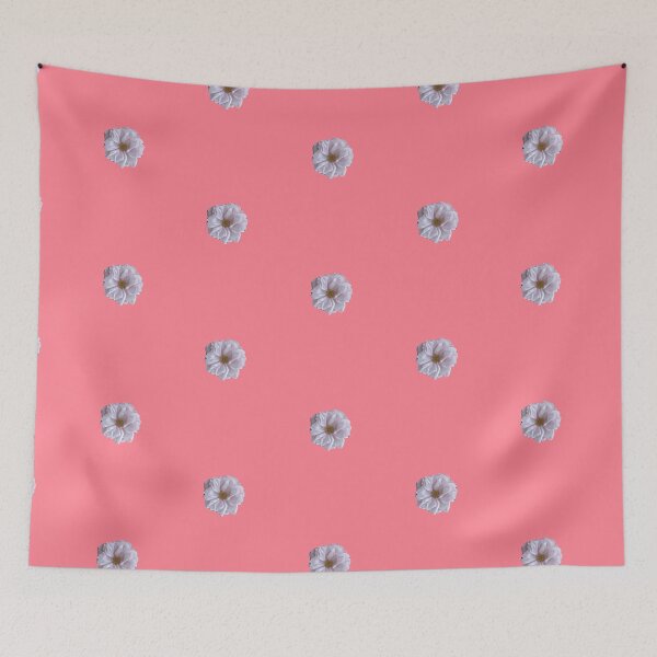 Item preview, Light Pink Flower Blossom (Salmon Background) designed and sold by Sarah Girard.