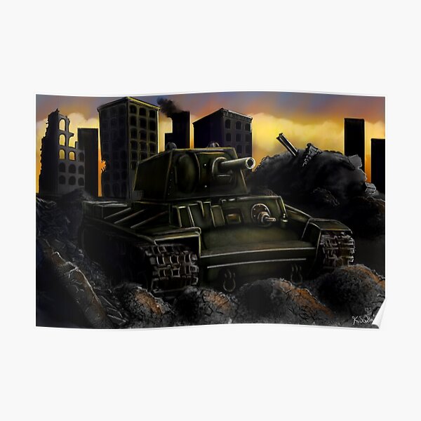Rusty Tank Poster