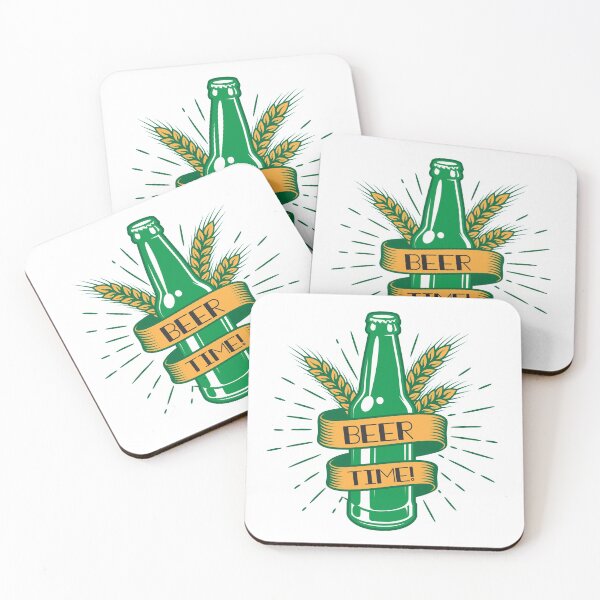 Aperçu de l'œuvre Le jour de la Saint Patrick, c'est l'heure de la bière créée et vendue par TheFlipRepublic.