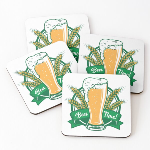 Aperçu de l'œuvre Le jour de la Saint Patrick, c'est l'heure de la bière créée et vendue par TheFlipRepublic.