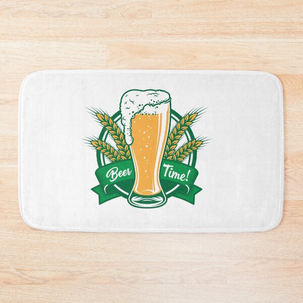Aperçu de l'œuvre Le jour de la Saint Patrick, c'est l'heure de la bière créée et vendue par TheFlipRepublic.