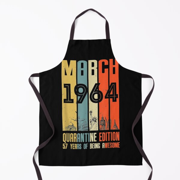 Item preview, 57th Birthday Decoration March 1964 Men Women 57Years Old designed and sold by koenhfu06.