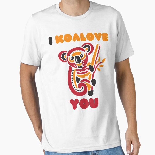 Vista previa del artículo con la obra «I Koalove You - For Koala Lover, Koala Fans, Animal Lovers, divertida camiseta linda», diseñado y vendido por Rscreative18.