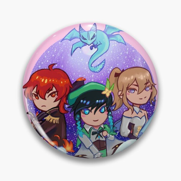 Item preview, Diluc, Venti and Jean designed and sold by Aimee Kay.