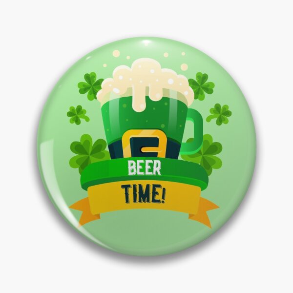 Item preview, St Patrick day its beer Time designed and sold by TheFlipRepublic.