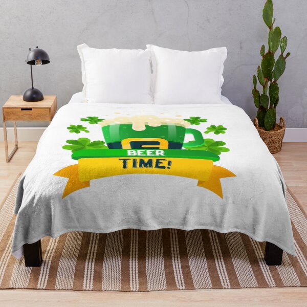 Item preview, St Patrick day its beer Time designed and sold by TheFlipRepublic.