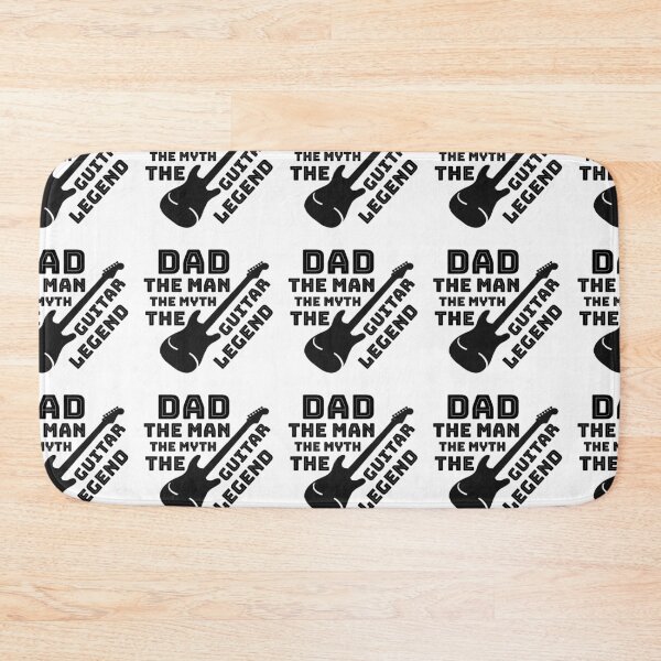 Item preview, Dad the man the myth the guitar legend designed and sold by Nurul Hoda.