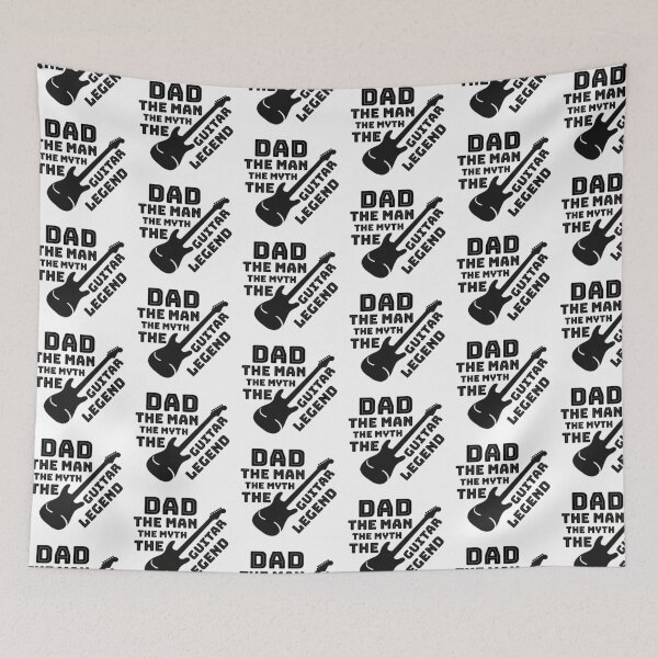Item preview, Dad the man the myth the guitar legend designed and sold by Nurul Hoda.