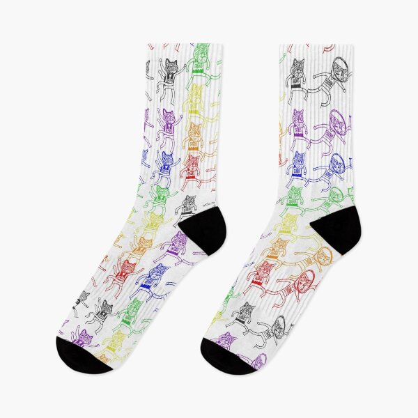 Item preview, Meowlympic Rainbow designed and sold by evilflea.