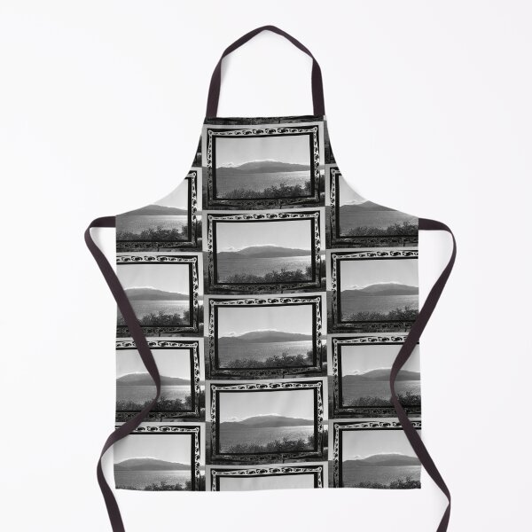 Item preview, b & w figurative sea and mountain designed and sold by tbshots.