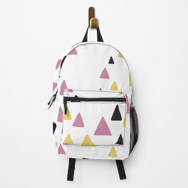 Item preview, Yellow, Pink and Black Triangle Mountains designed and sold by jellywobble.