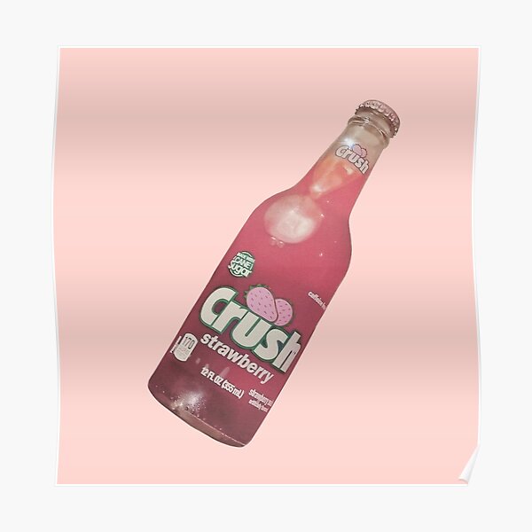 Strawberry Crush Poster For Sale By Thatluxe Redbubble