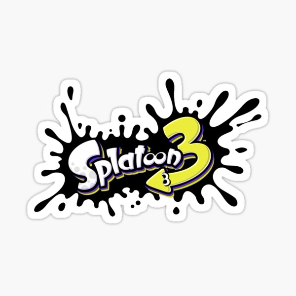 Splatoon Logo Stickers Redbubble