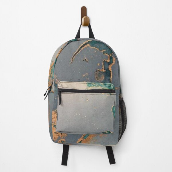Item preview, Light blue, Turquoise and gold marble print designed and sold by HadeeeeL.
