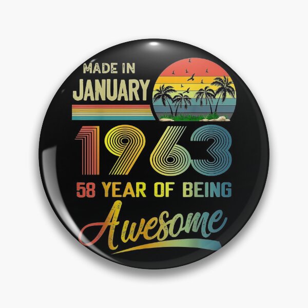 Item preview, 58th Birthday Gift Vintage Retro March 1963 58 Years Old designed and sold by koenhfu06.
