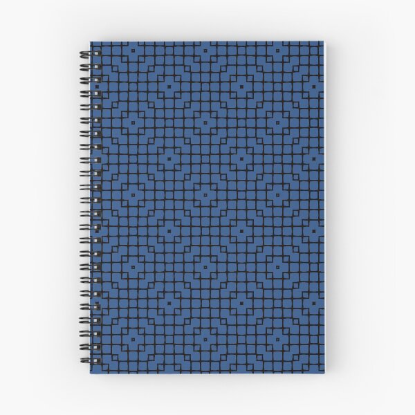 Item preview,  Geometric Pattern Mesh Blue Black designed and sold by Antava.