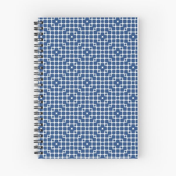Item preview,  Geometric Pattern Mesh Blue White designed and sold by Antava.