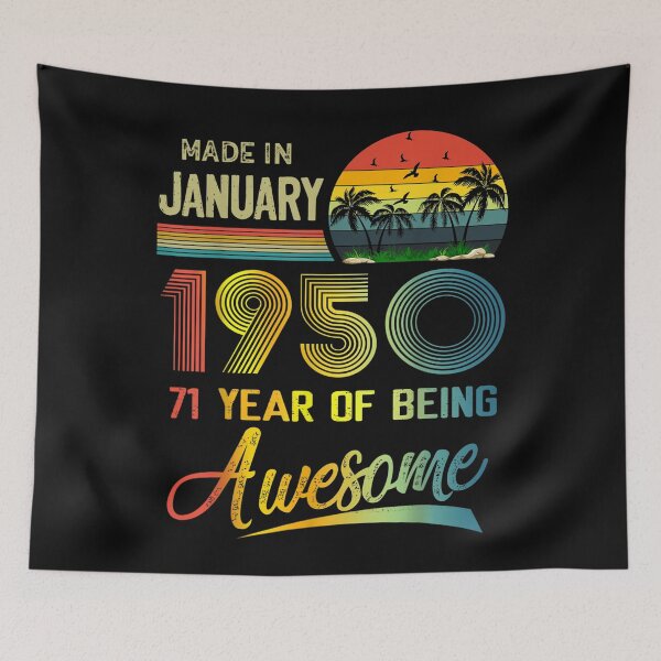 Item preview, 71th Birthday Gift Vintage Retro March 1950 71 Years Old designed and sold by sellexxf69.