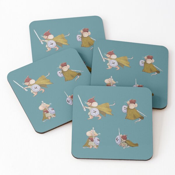 Item preview, Sir Squeaks-a-lot Pattern Blue Drinkware designed and sold by Murrell-Doodles.
