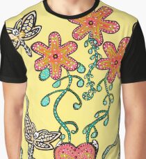 Tranquil Garden Graphic T-Shirt