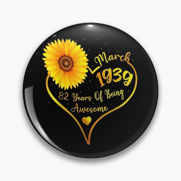 Item preview, 82th March Birthday  1939 82 Years Old Gift Girls Women designed and sold by toniobnd51.