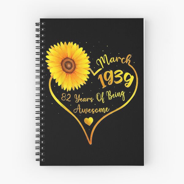 Item preview, 82th March Birthday  1939 82 Years Old Gift Girls Women designed and sold by toniobnd51.