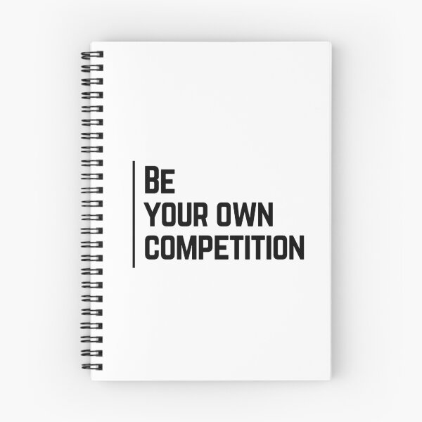Item preview, Be Your Own Competition - Typography Motivational Quote designed and sold by KarolinaPaz.