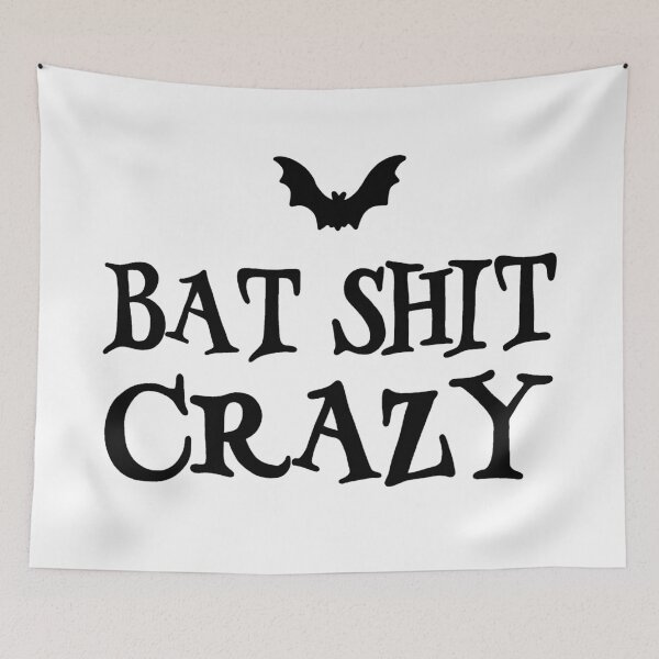 Item preview, Bat-Shit Crazy designed and sold by ValentinaHramov.
