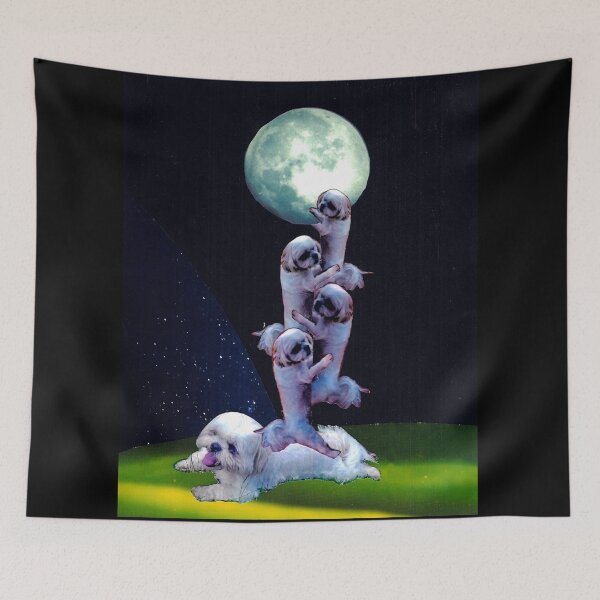 Item preview, Shih Tzus All the Way Down  designed and sold by littledoglaughs.