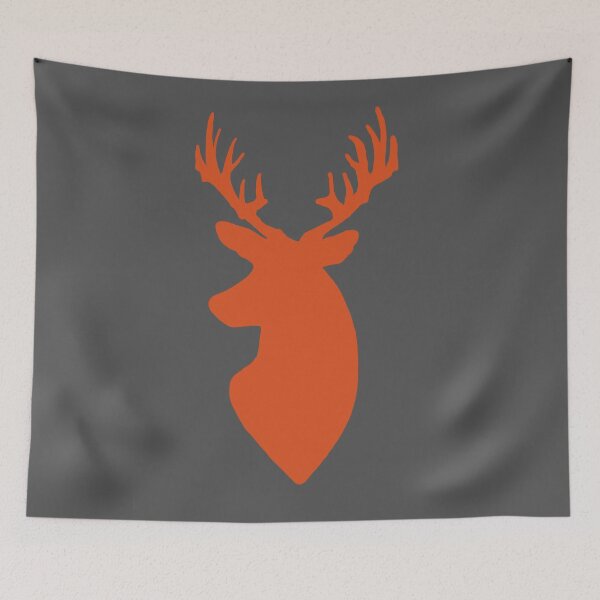 Item preview, Orange & Grey Stag designed and sold by 3leggeddogg.
