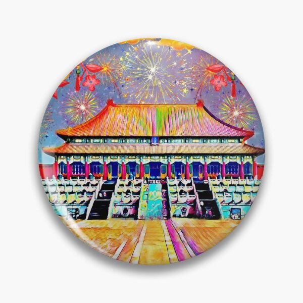 Item preview, Chinese New Year in the Forbidden City designed and sold by EkaArtShop.