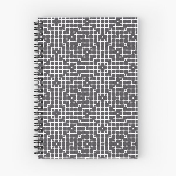 Item preview,  Geometric Pattern Mesh Grey White designed and sold by Antava.