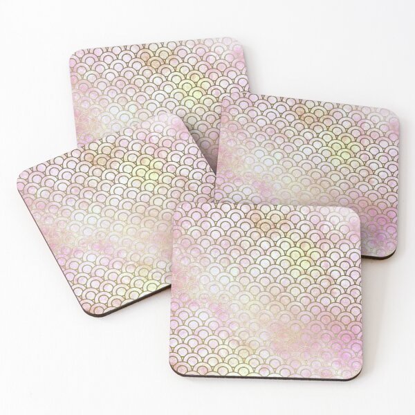 Item preview, Watercolor Golden Japanese Pattern designed and sold by Diana377.