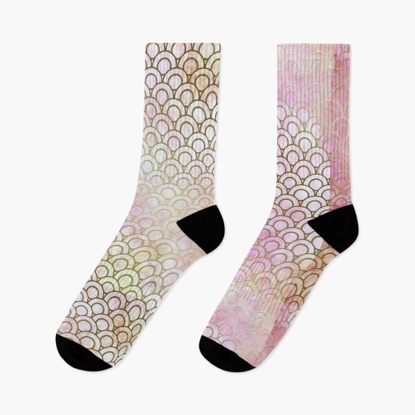 Item preview, Watercolor Golden Japanese Pattern designed and sold by Diana377.