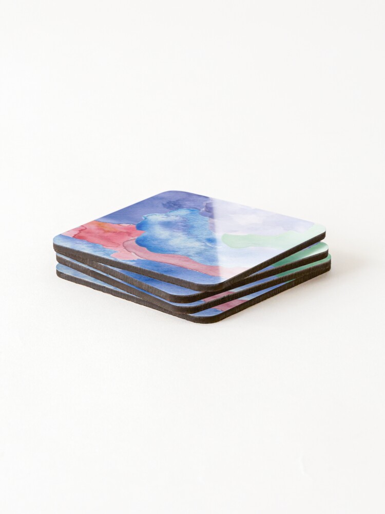 Thumbnail 4 of 5, Coasters (Set of 4), Splashed designed and sold by Dter.
