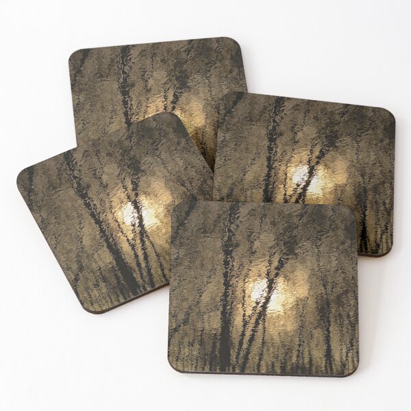 Item preview, Reflection of sun and bare trees in soft rippling water designed and sold by xophotography.