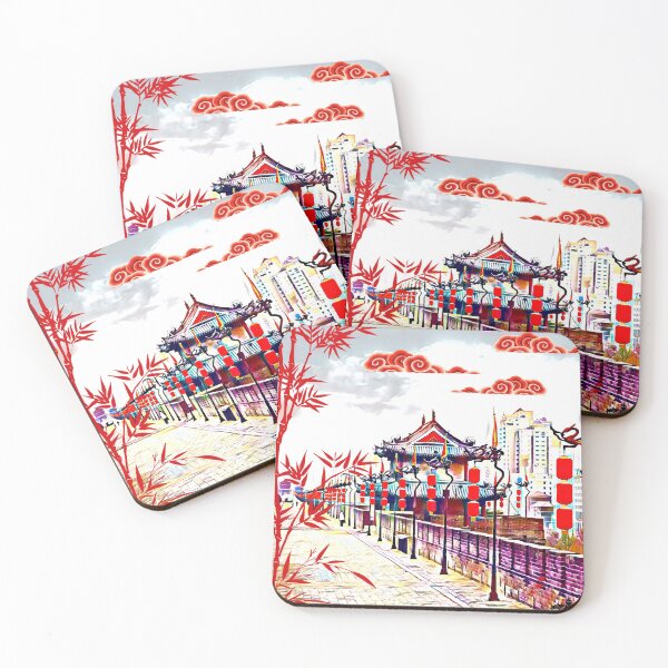 Item preview, Xian city wall designed and sold by EkaArtShop.