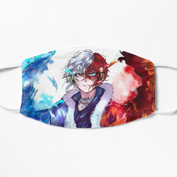 Todoroki x Hawks Fusion Flat Mask
