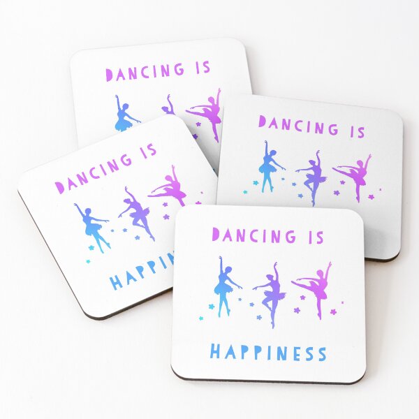 Item preview,  Dancing is Happiness. Dance design.  Ballet Dance. Happiness quote.  designed and sold by doctors-apparel.