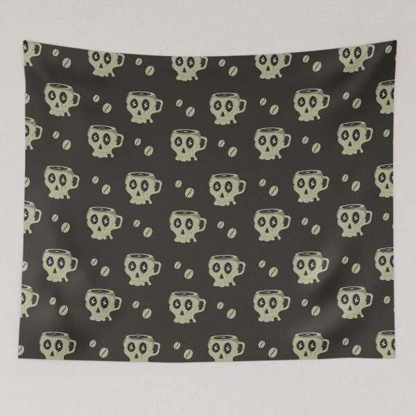 Item preview, Cool Spooky Skull Mug Vintage Style designed and sold by Marzuqi Che Rose.